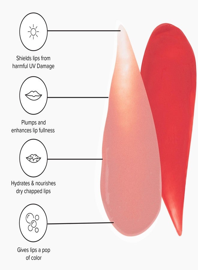 DRMTLGY Lip Silk SPF 40, Soft – Tinted Lip Balm & Lip Oil with Mineral Sunscreen, Hydrating Lip Care with SPF, Non-Sticky Lip Gloss for Women, Moisturizing Lip Tint, Skin Care Stick - Image 4